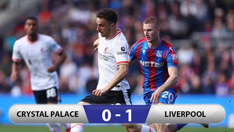 Kết quả Crystal Palace 0-1 Liverpool: Xây chắc ngôi đầu bảng